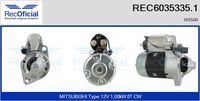 RECOFICIAL REC60353351 - Motor de arranque