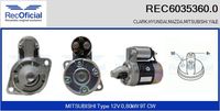 RECOFICIAL REC60353600 - Motor de arranque