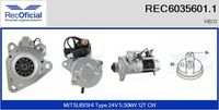 RECOFICIAL REC60356011 - Motor de arranque