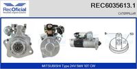 RECOFICIAL REC60356131 - Motor de arranque