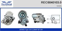 RECOFICIAL REC60401030 - Motor de arranque
