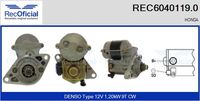 RECOFICIAL REC60401190 - Motor de arranque