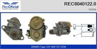 RECOFICIAL REC60401220 - Motor de arranque