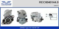 RECOFICIAL REC60401440 - Motor de arranque