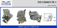 RECOFICIAL REC60401781 - Motor de arranque