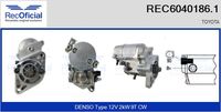 RECOFICIAL REC60401861 - Motor de arranque