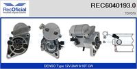 RECOFICIAL REC60401930 - Motor de arranque