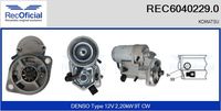 RECOFICIAL REC60402290 - Motor de arranque