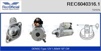 RECOFICIAL REC60403161 - Motor de arranque