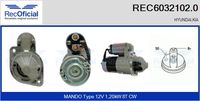 RECOFICIAL REC60321020 - Motor de arranque - Brand New HQ