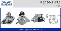 RECOFICIAL REC60441170 - Motor de arranque