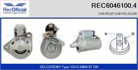 RECOFICIAL REC60461004 - Motor de arranque