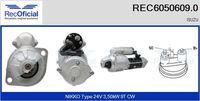 RECOFICIAL REC60506090 - Motor de arranque
