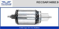 RECOFICIAL RECSAR140029 - Inducido, motor de arranque