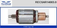 RECOFICIAL RECSAR140030 - Inducido, motor de arranque