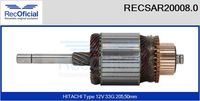 RECOFICIAL RECSAR200080 - Inducido, motor de arranque