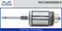 RECOFICIAL RECSAR200260 - Inducido, motor de arranque
