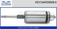 RECOFICIAL RECSAR200280 - Inducido, motor de arranque