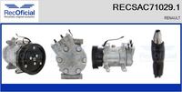 RECOFICIAL RECSAC710291 - Compresor, aire acondicionado - Genuine