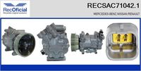 RECOFICIAL RECSAC710421 - Compresor, aire acondicionado - Genuine