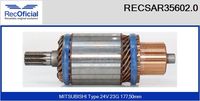 RECOFICIAL RECSAR356020 - Inducido, motor de arranque