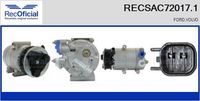 RECOFICIAL RECSAC720171 - Compresor, aire acondicionado - Genuine