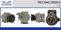 RECOFICIAL RECSAC720250 - Compresor, aire acondicionado - Brand New HQ