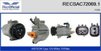 RECOFICIAL RECSAC720691 - Compresor, aire acondicionado - Genuine