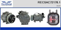 RECOFICIAL RECSAC721781 - Compresor, aire acondicionado - Genuine