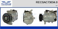 RECOFICIAL RECSAC730340 - Compresor, aire acondicionado - Brand New HQ