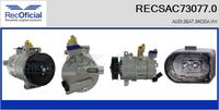 RECOFICIAL RECSAC730770 - Compresor, aire acondicionado - Brand New HQ