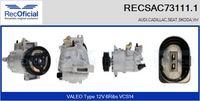 RECOFICIAL RECSAC731111 - Compresor, aire acondicionado - Genuine