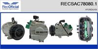 RECOFICIAL RECSAC780801 - Compresor, aire acondicionado - Genuine