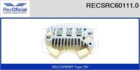 RECOFICIAL RECSRC601110 - Rectificador, alternador