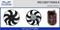 RECOFICIAL RECSEF733430 - Ventilador, refrigeración del motor - Brand New HQ