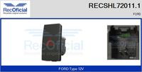 RECOFICIAL RECSHL720111 - Interruptor intermitente de aviso - Genuine