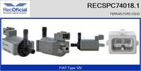 RECOFICIAL RECSPC740181 - Transductor de presión, control de gases de escape - Genuine