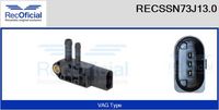 RECOFICIAL RECCSP9317 - Sensor, presión gas de escape