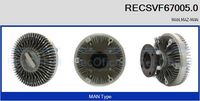 RECOFICIAL RECSVF670050 - Embrague, ventilador del radiador - Brand New HQ