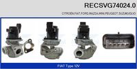 RECOFICIAL RECSVG740240 - Válvula EGR - Brand New HQ