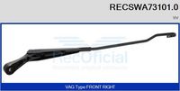 RECOFICIAL RECSWA731010 - Brazo del limpiaparabrisas, lavado de parabrisas - Brand New HQ