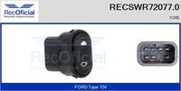 RECOFICIAL RECSWR720000 - Interruptor, elevalunas - Brand New HQ