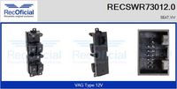 RECOFICIAL RECSWR730120 - Interruptor, elevalunas - Brand New HQ