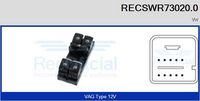 RECOFICIAL RECSWR730200 - Interruptor, elevalunas - Brand New HQ