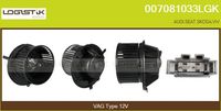 FLAMAR VHF440037VW - Ventilador habitáculo - Genuine