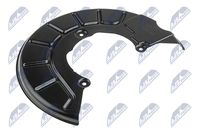 NTY HTO-VW-006 - Chapa protectora contra salpicaduras, disco de freno