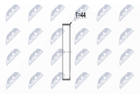 NTY NZA-VV-003 - Anillo sensor, ABS