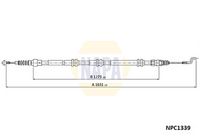 Metalcaucho 83775 - Cable de accionamiento, freno de estacionamiento