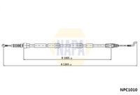 Metalcaucho 83775 - Cable de accionamiento, freno de estacionamiento