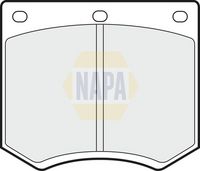 MDR MFP2377 - Juego de pastillas de freno